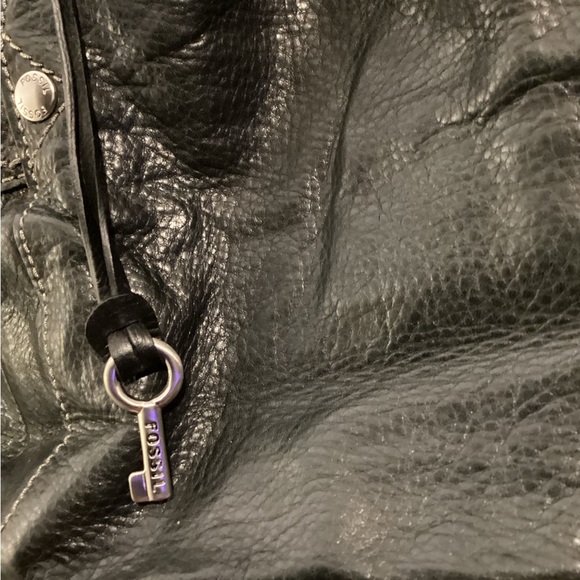 EUC vintage Fossil bucket bag leather - Picture 3 of 7